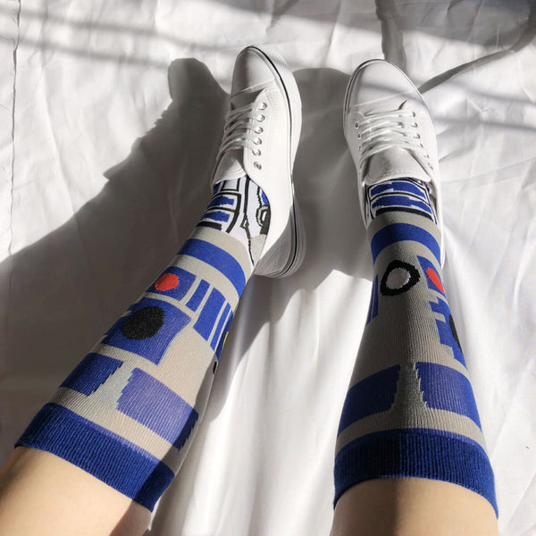 Star Wars Girl Socks | R2-D2 Sneakers