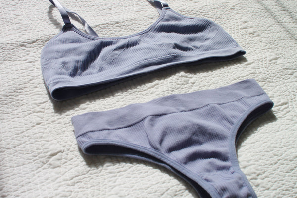 Nymphette Two Piece Set | Blue Bikini
