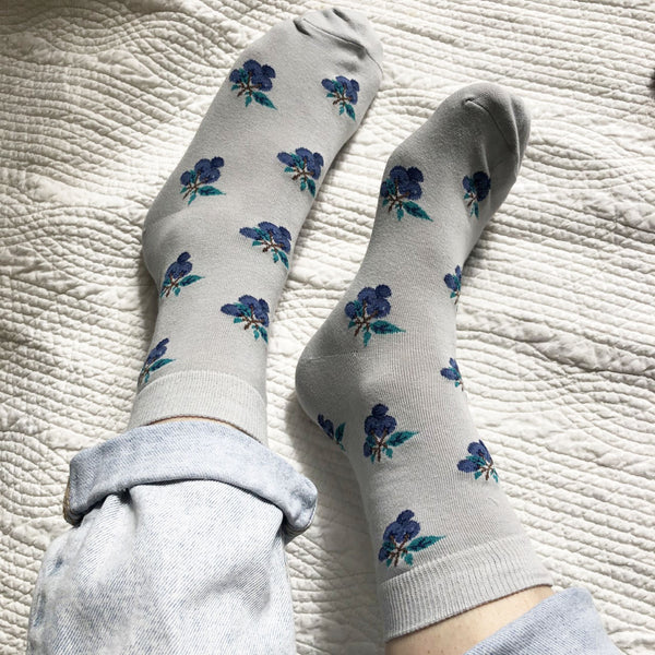 Ripened Fruit Print Socks
