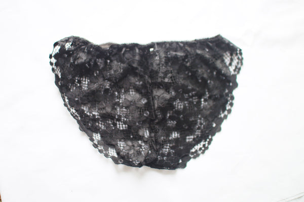 Cheeky Lace Panty | Black