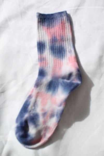 Swirl Tie Dye Crew Socks