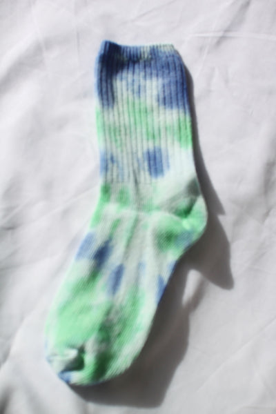 Swirl Tie Dye Crew Socks