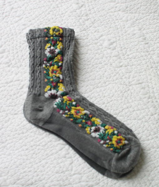 Kawaii Floral Socks