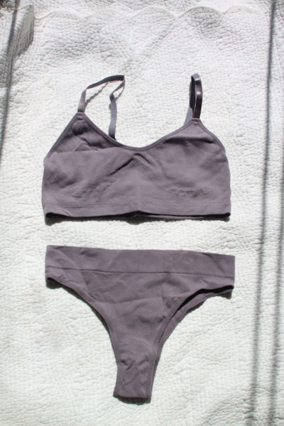 Nymphette Two Piece Set | Khaki Bikini