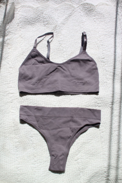 Nymphette Two Piece Set | Khaki Bikini