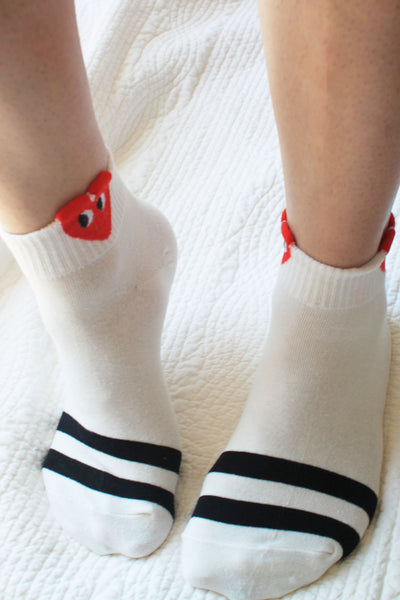 Oh Heart Socks | On foot