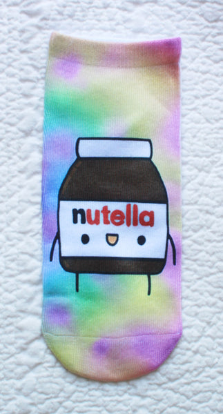 Nutella Ankle Socks | Tie Dye