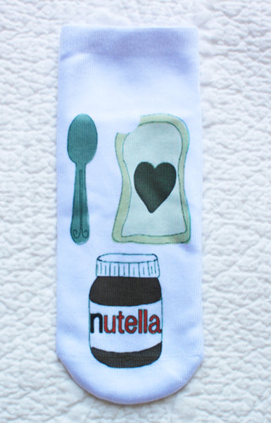 Nutella Ankle Socks | Sandwich
