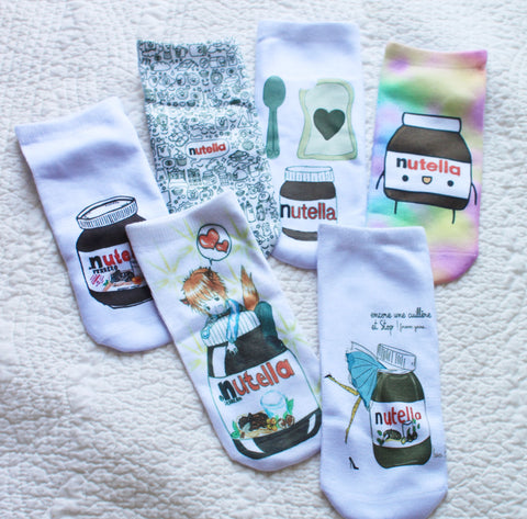 Nutella Ankle Socks | All sock styles