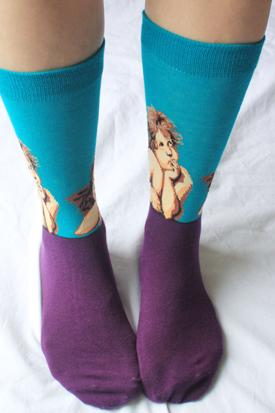 Cultured Long Crew Socks
