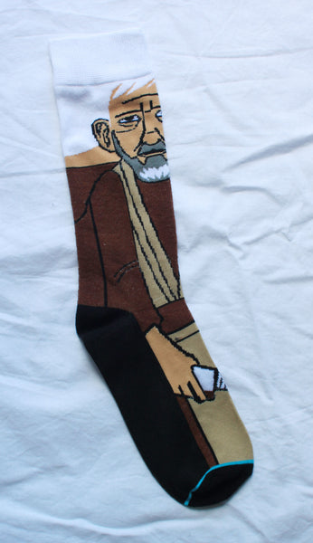 Star Wars Girl Socks | Obi-Wan Kenobi flat lay