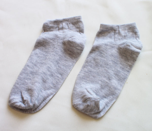 So Basic Socks | Gray flat lay