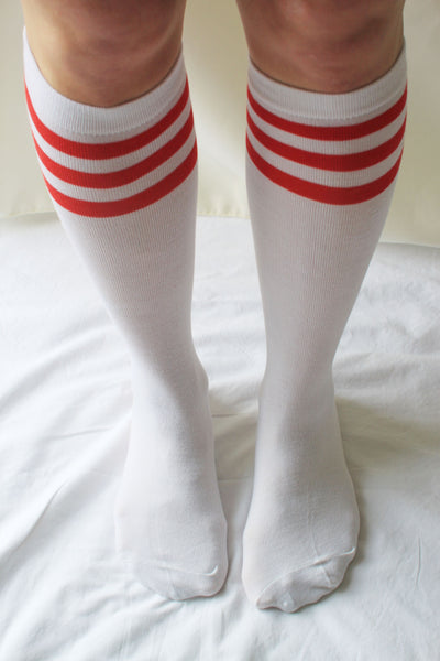 High-Cut Stripe Socks