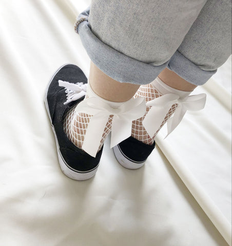 Feisty Fishnet Socks