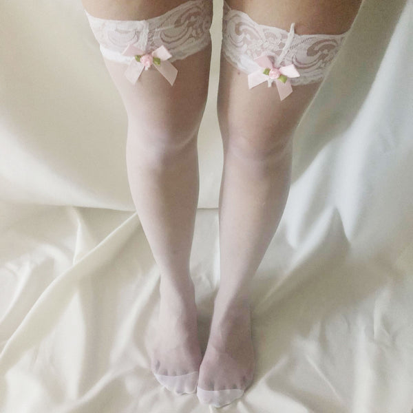 Rosebud Thigh Highs