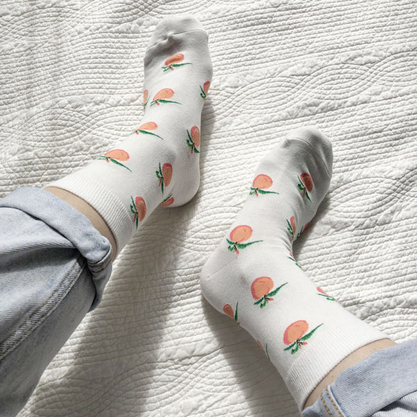Ripened Fruit Print Socks